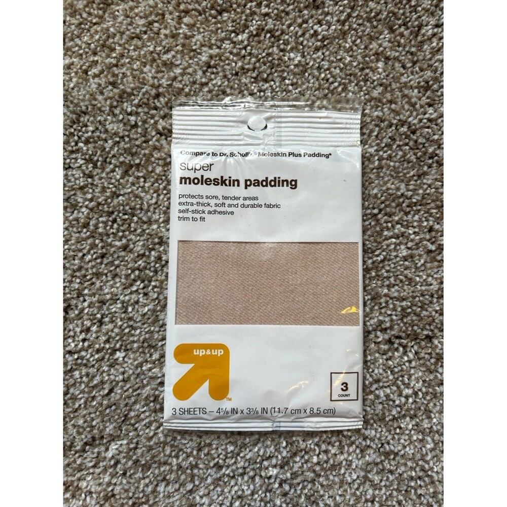 Moleskin padding